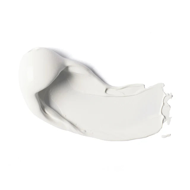 a colour swatch of Liquitex Heavy Body Acrylic Paint in Titanium White