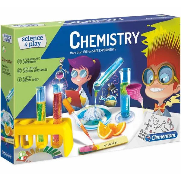 Clementoni Chemistry Lab - 150 Experiments Pack