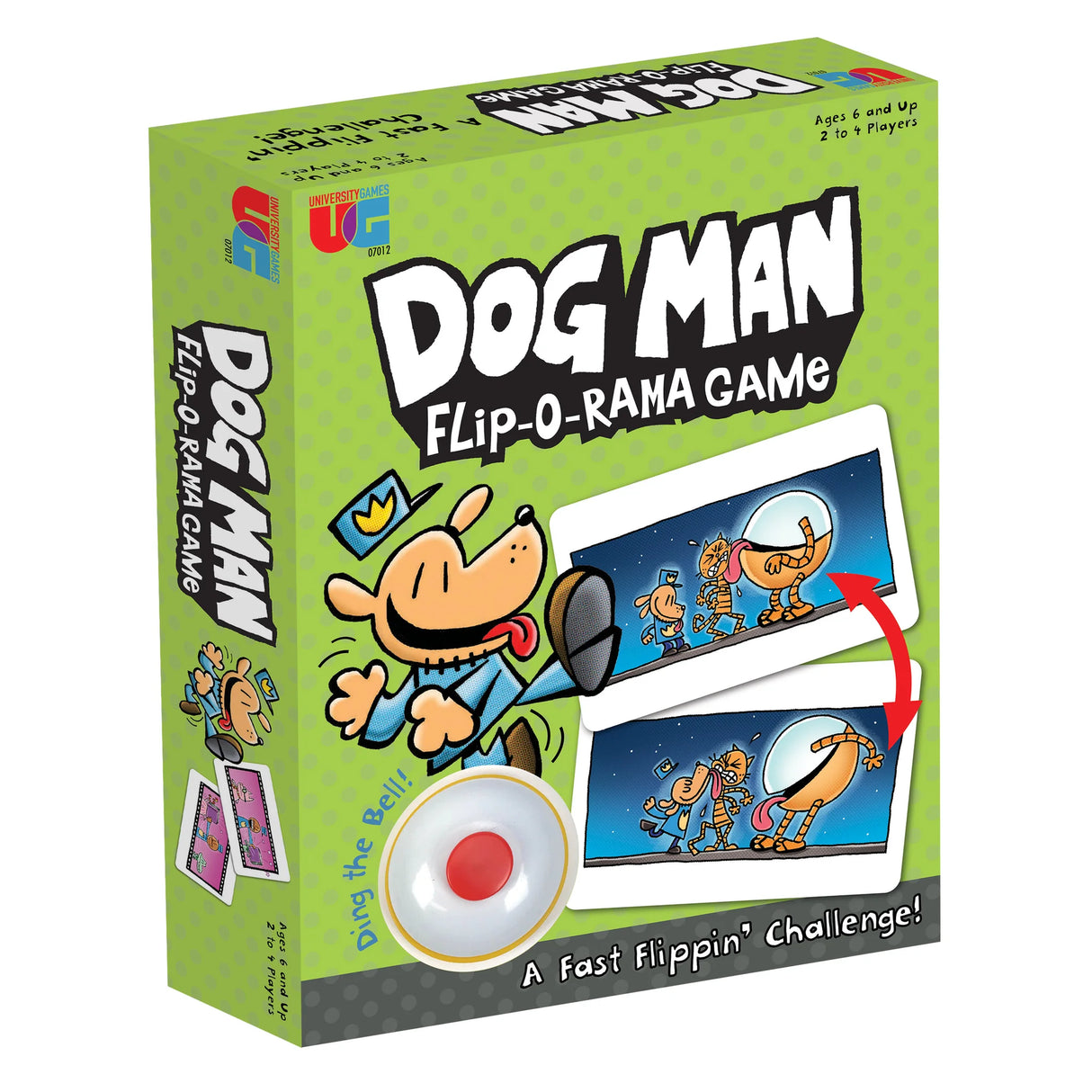 Dog Man Flip-O-Rama Card Game