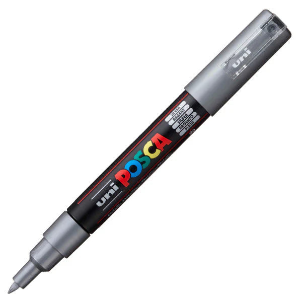 Posca PC-1M Extra Fine Paint Marker - Silver