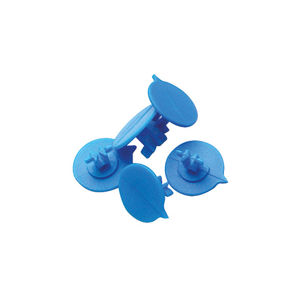 GoSecure Security Seals Plain Round Blue (Pack of 500) IMSealBL