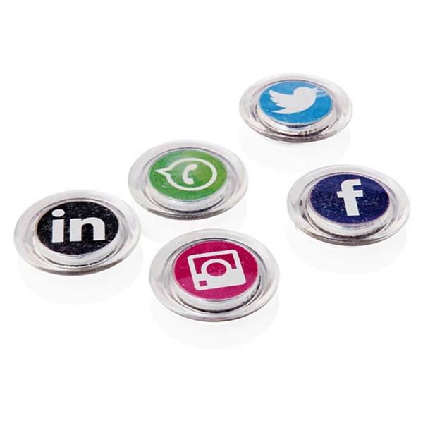 Magnets - Social Media Symbols