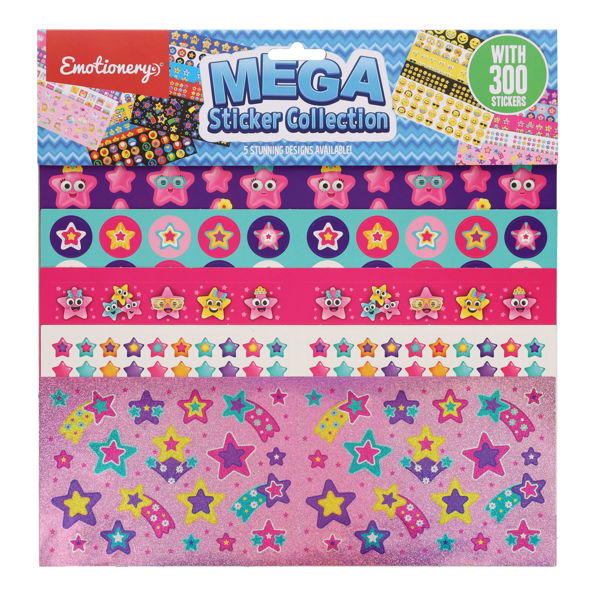 Emotionery Mega Sticker Collection - Assortment (300 Pack)
