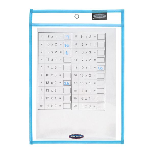 Student Solutions Dry Erase Pockets (Pack of 5)