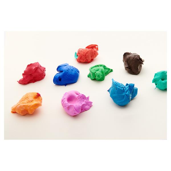 World of Colour Box of 12 X 15g Tubs Super Stretchy Magic Clay
