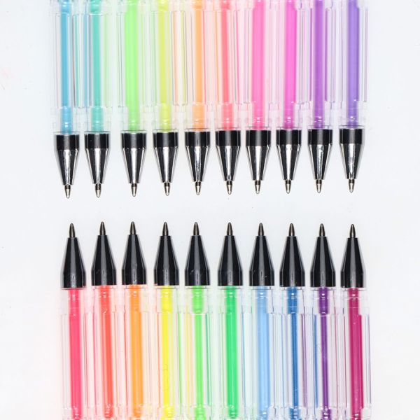 50 Assorted Colour Gel Pens
