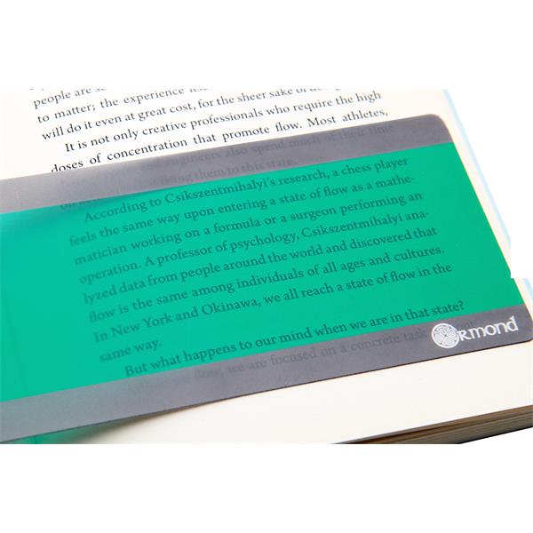 Ormond 190x70mm Tinted Overlays (8 Pack)