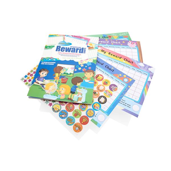 Clever Kidz Task & Reward Chart Pad with Stickers