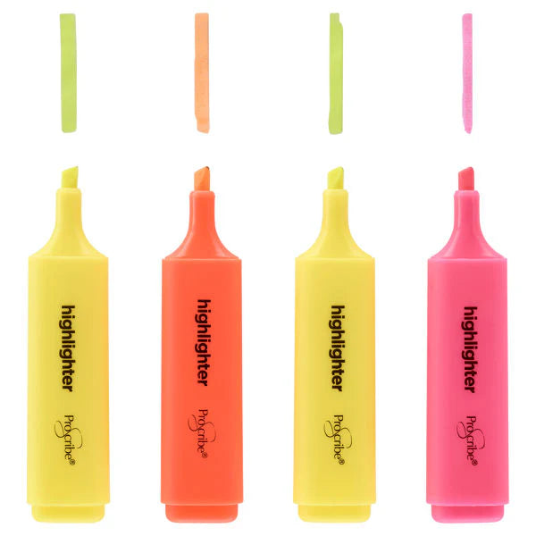 ProScribe Highlighters (Pack of 4)