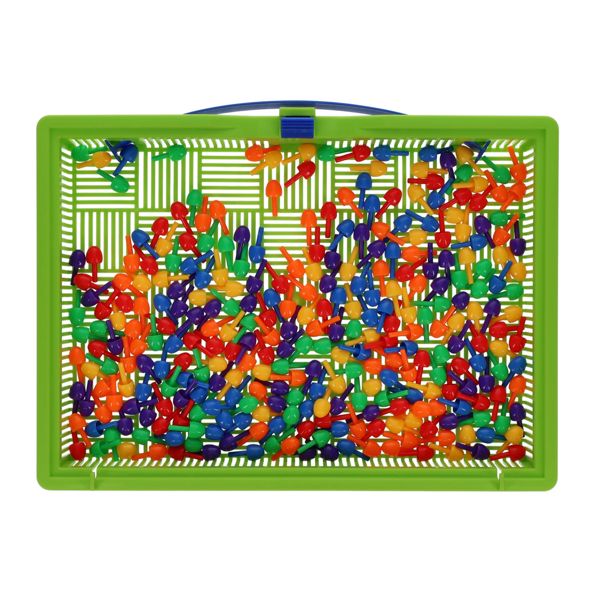 Peg Board Box Set With Storage