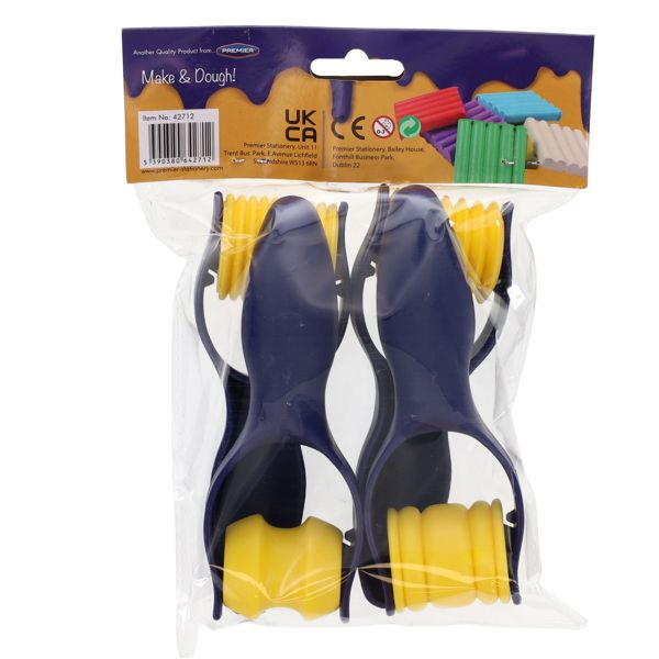World of Colour Pack of 4 Clay Tools