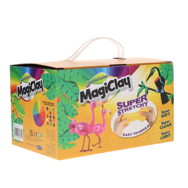 World of Colour Super Stretchy MagiClay Tubs (24 x15g)