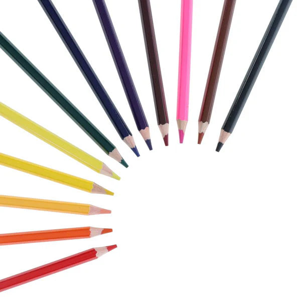 World of Colour Full Size Colouring Pencils (12 Pack)