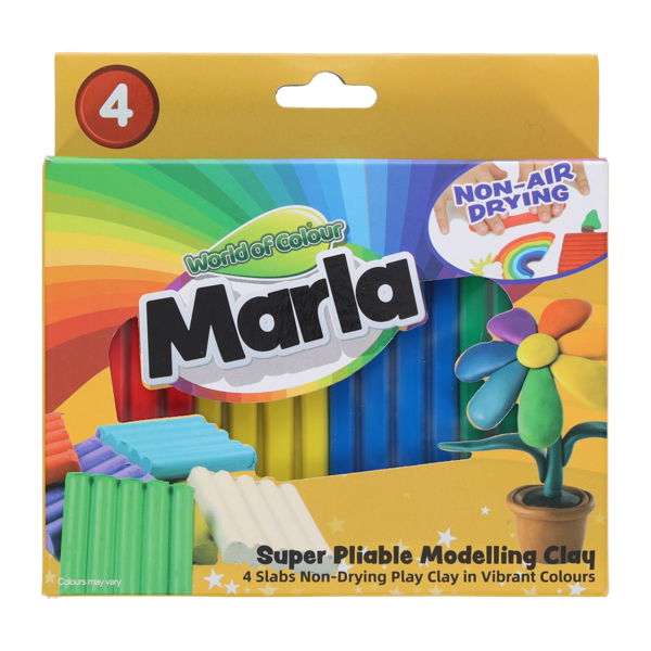 World of Colour Marla Playclay (4x340g)