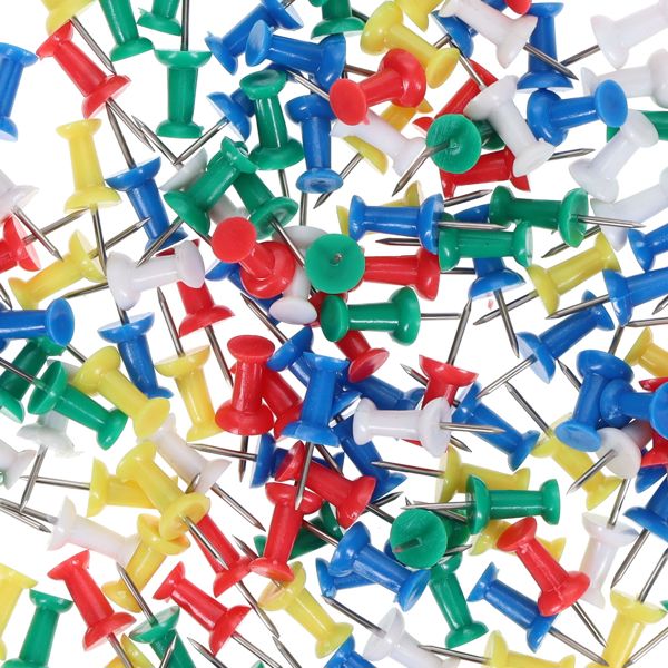 Concept Premier Office Tub 150 Multicolour Push Pins
