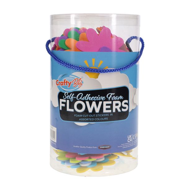 Crafty Bitz Tub Self Adhesive Foam Flowers