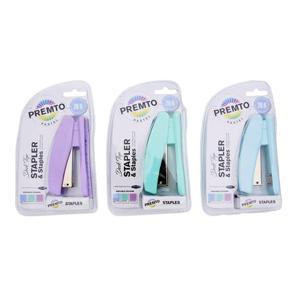 Premto Stapler & 1000 26/6 Staples