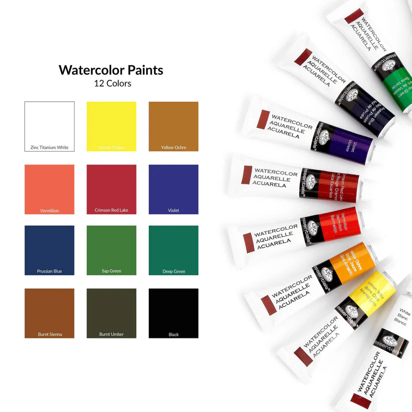 Royal & Langnickel Essentials Watercolour Set (12 Pack)