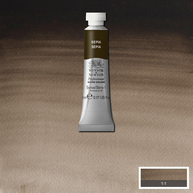 Winsor & Newton Professional Watercolour Series 1 5ml - Sepia