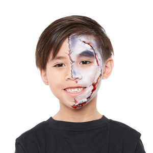 Step 3 - Zombie Face Painting Guide