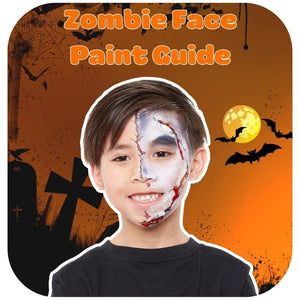 Zombie Face Painting Guide