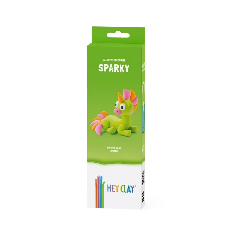 Hey Clay - Rainbow Unicorn: Sparky (3 Cans)