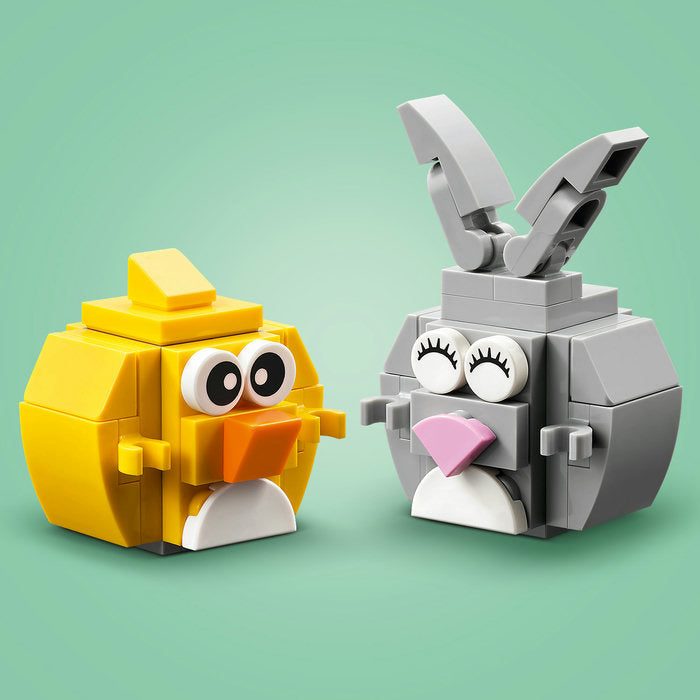 LEGO Easter Bunny and Chick Egg Hunt