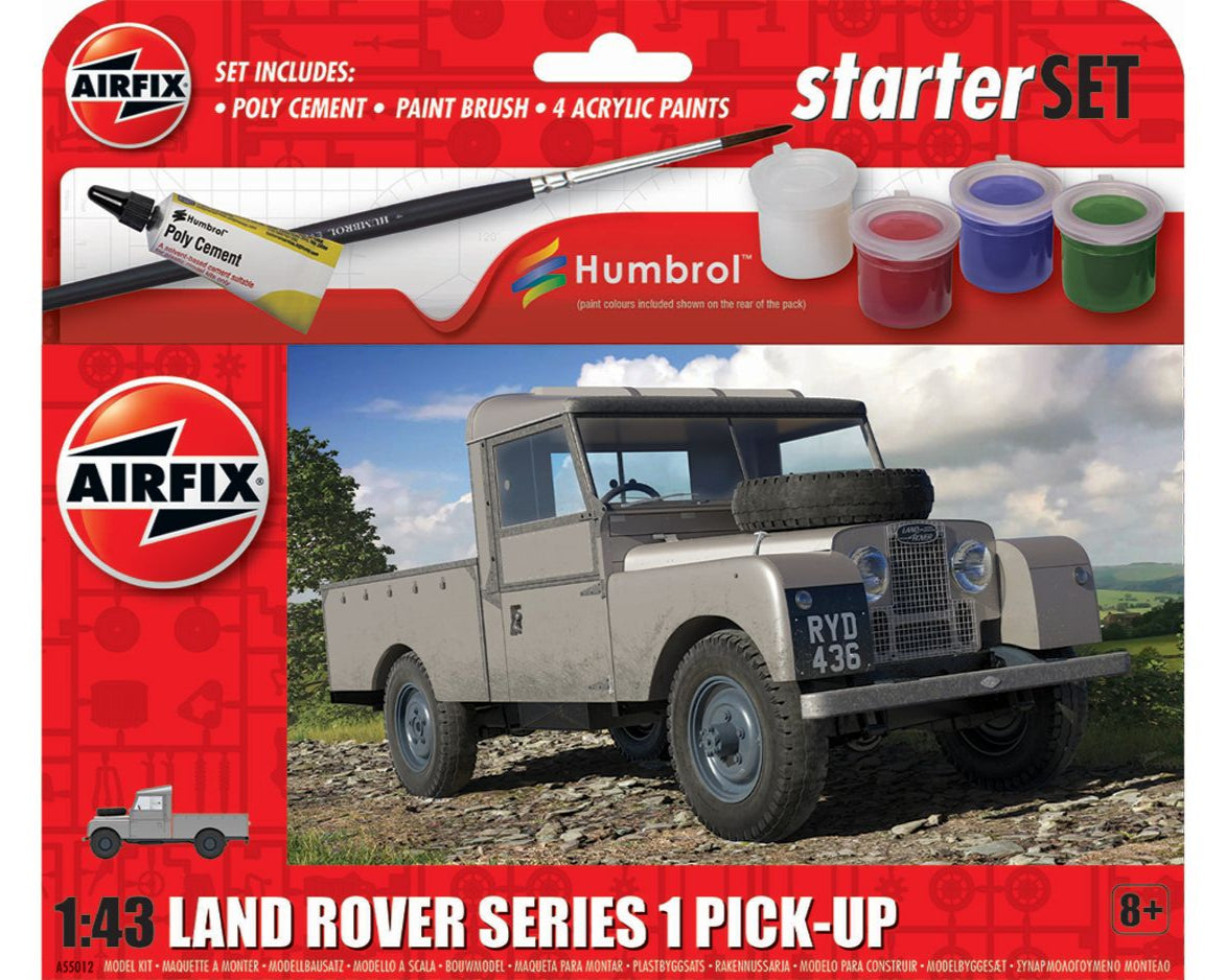 Airfix Gift Starter Set - Land Rover Series 1
