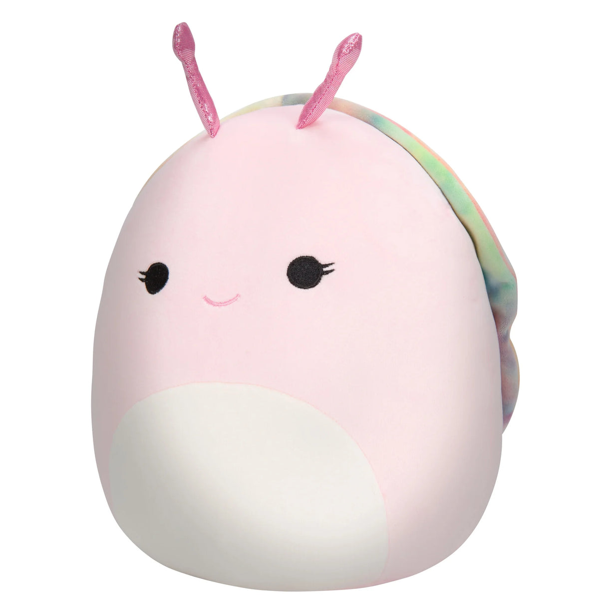 Squishmallow 16 Inch - Silvina the Pink Snail Rainbow Shell