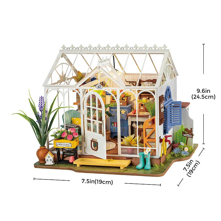 Dreamy Garden House DIY Miniature House