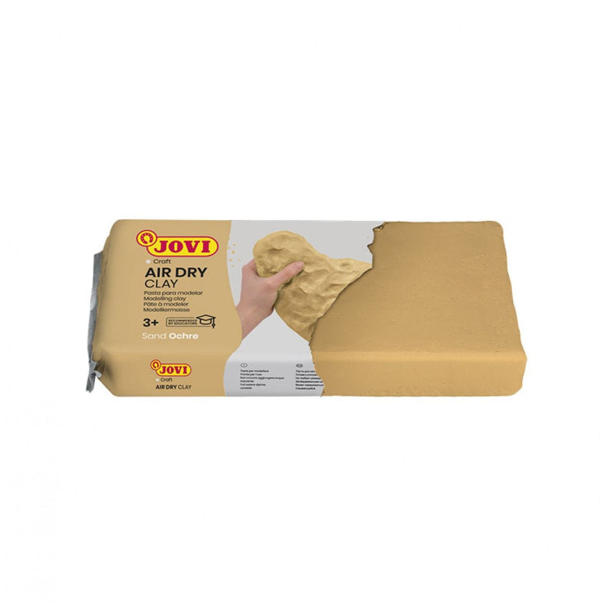 Jovi Air Dry Clay Bar 250g - Sand Ochre