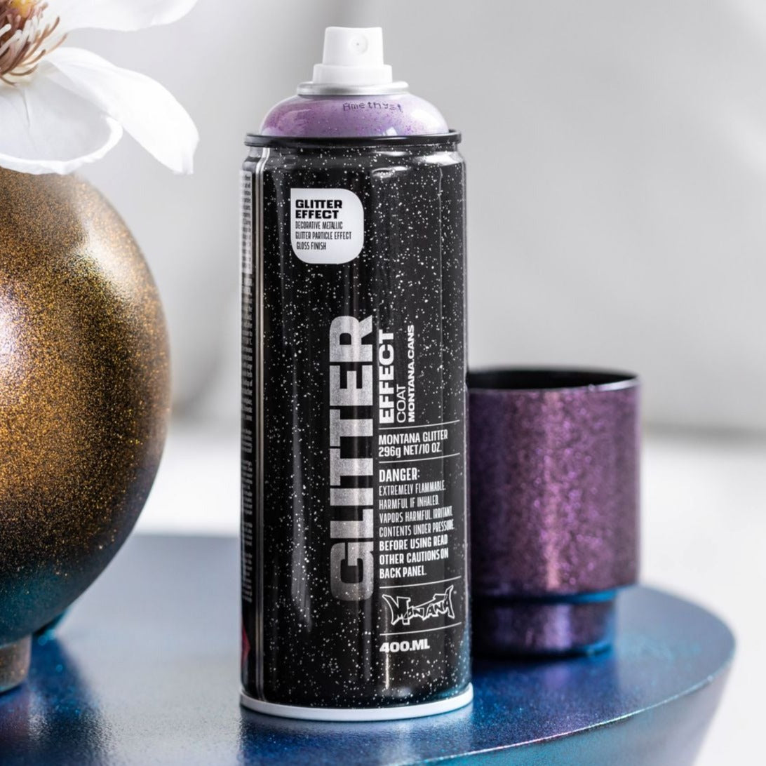 Montana Glitter EFFECT Spray Paint - Amethyst