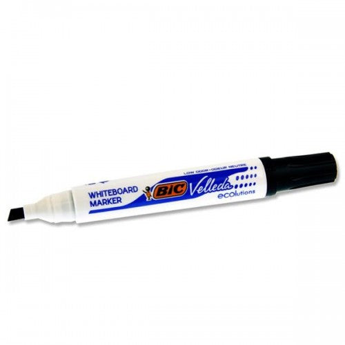 Velleda Whiteboard Chisel Tip Marker -Black