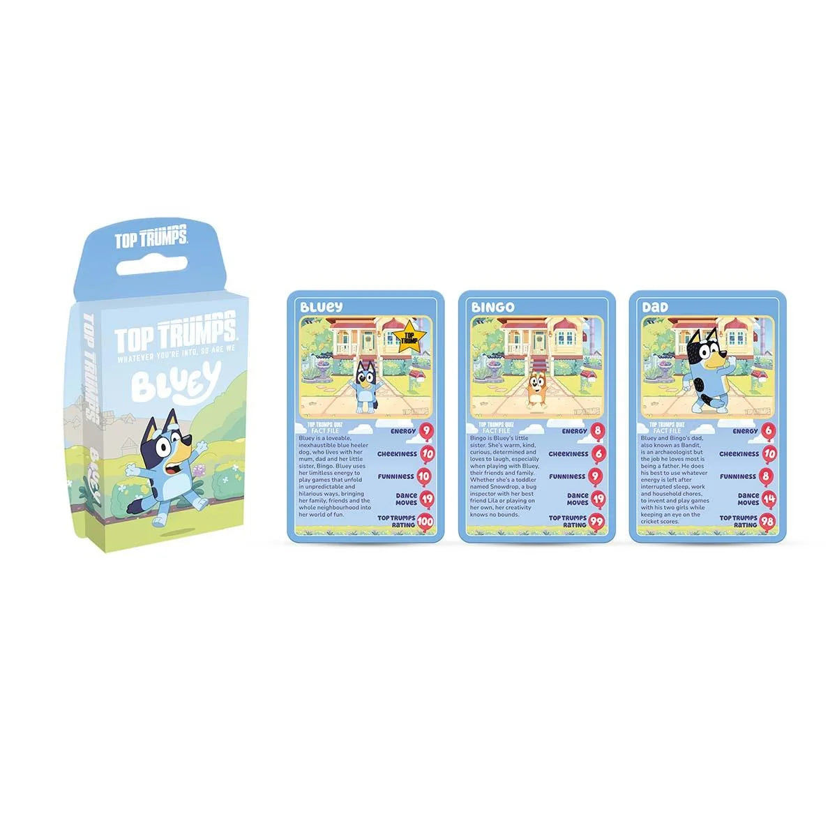 Top Trumps Card Game - Bluey