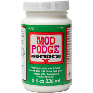 Mod Podge Outdoor Glues, Sealer and Finisher 8oz /236ml