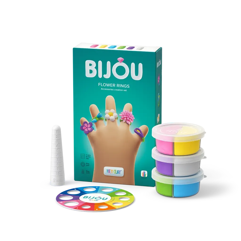 Hey Clay - Bijou: Flower Rings (3 Cans)