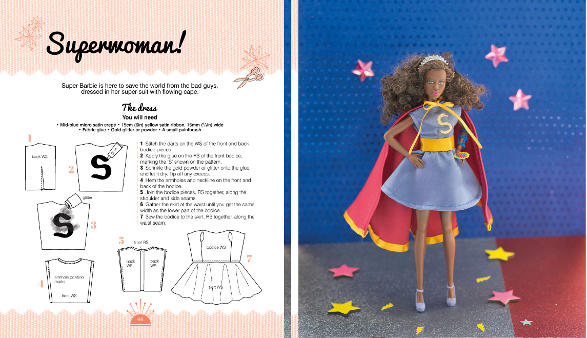 Sewing Clothes for Barbie Book