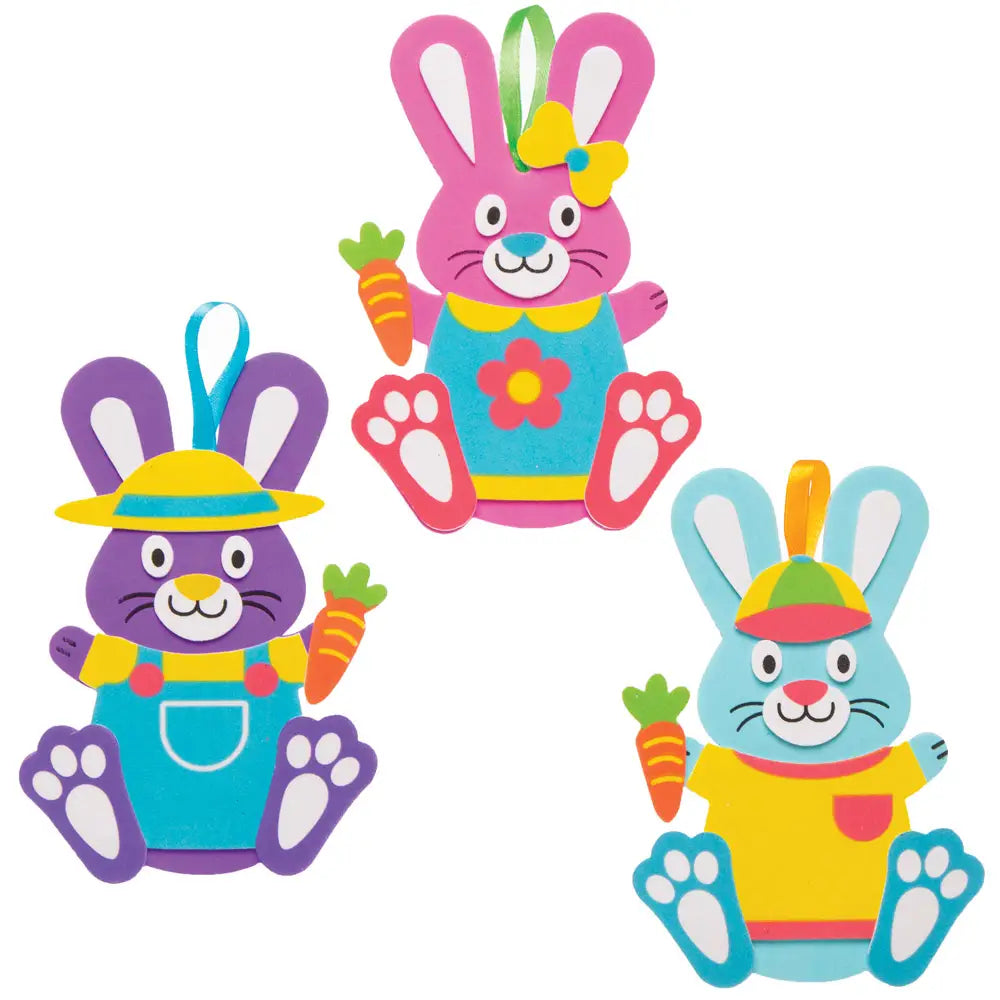 Easter Bunny Mix & Match Decoration Kits (8 of Pack)