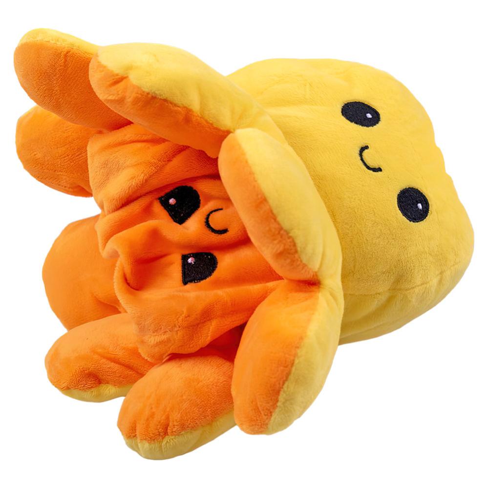 Reversible Plush Octopus 20cm Assortment