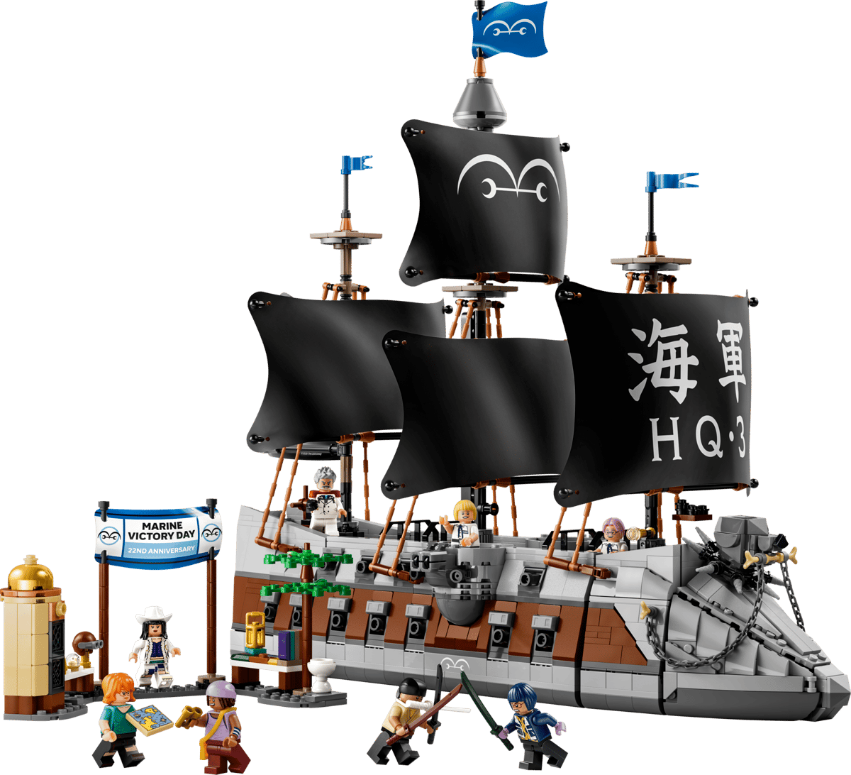 LEGO One Piece - Garp's Marine Battleship