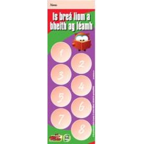 Bookmarks - Is Breá Liom a Bheith ag Léamh (30 Pack)