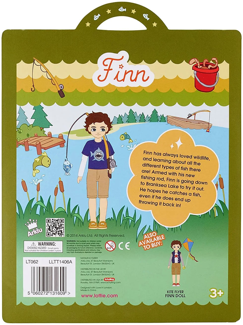 Lottie Dolls - Gone Fishing Finn Outfit Accessories Set