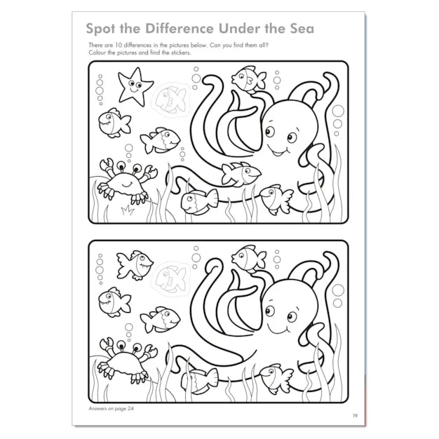 Orchard Toys Things To Do Sticker Activity Book