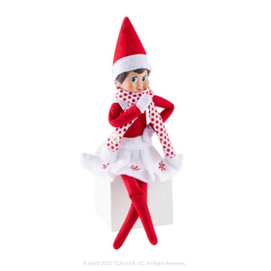 The Elf on the Shelf Claus Couture - Elf Snowflake Skirt & Scarf
