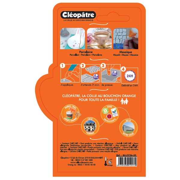 Cleopatre - Glue For Porcelaine 30g