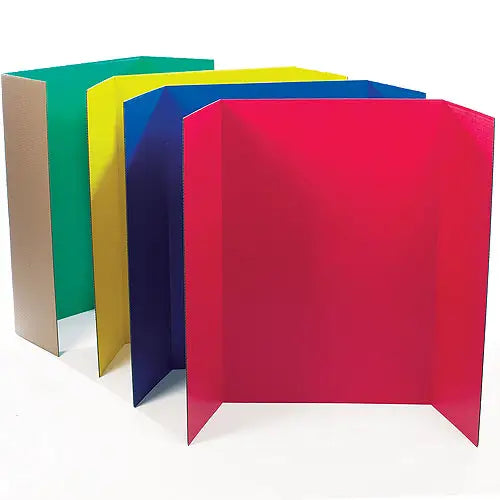 Large Coloured Presentation Boards (4 Pack)