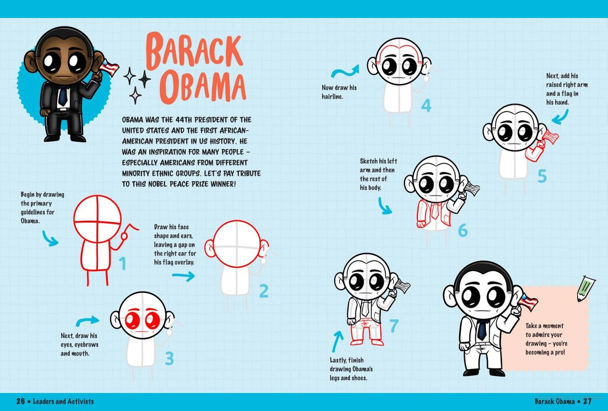 How to Draw Cute Heroes Book