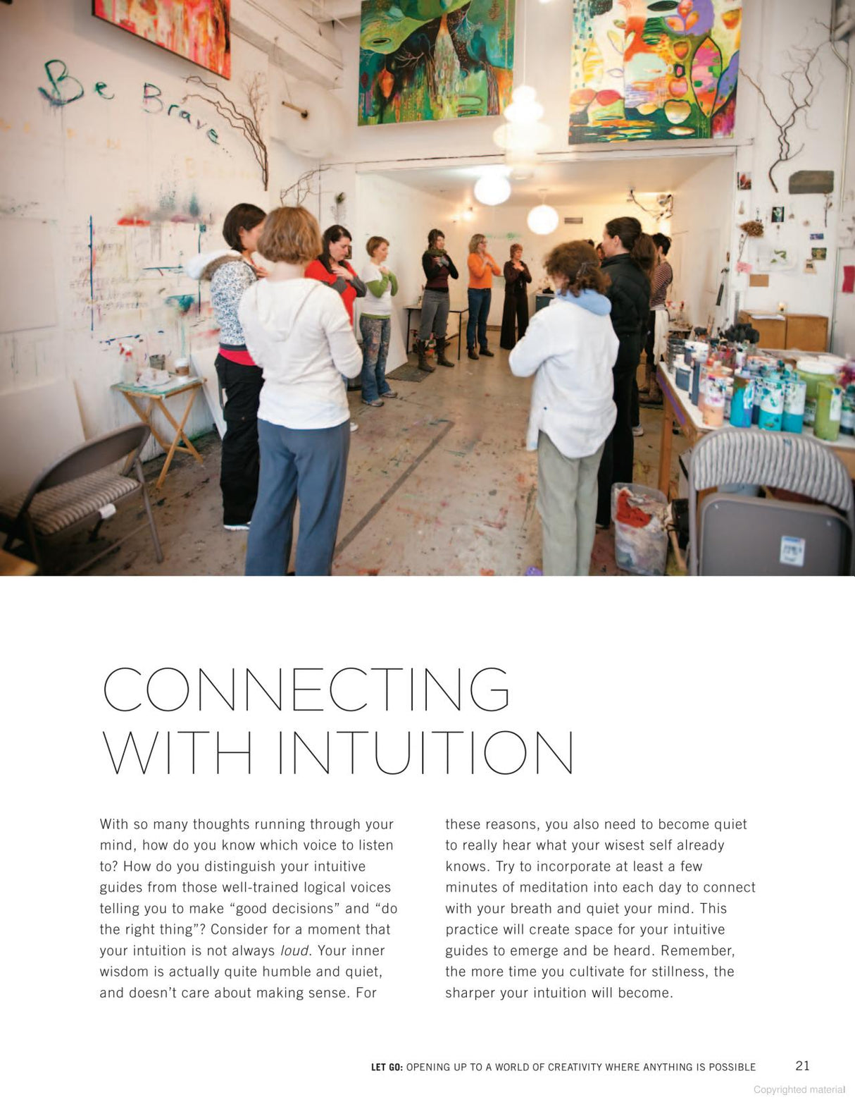 Brave Intuitive Painting Book