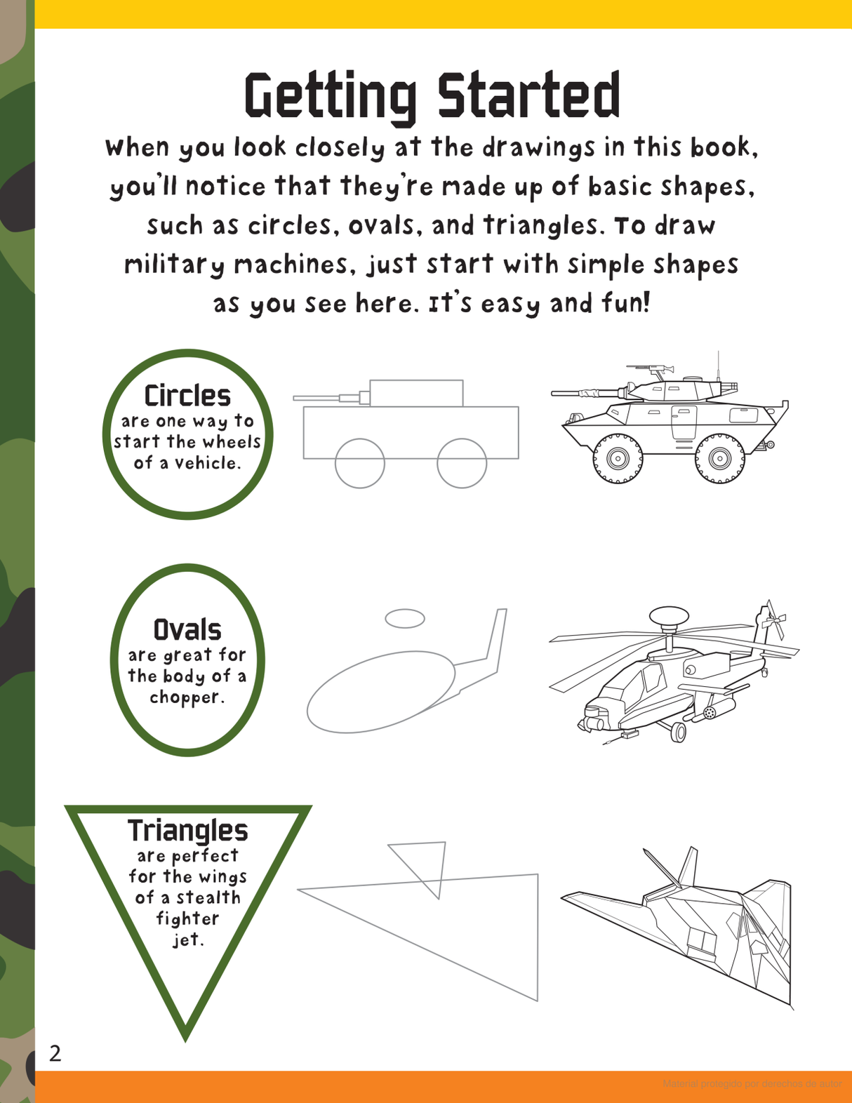 How To Draw Military Machines Book