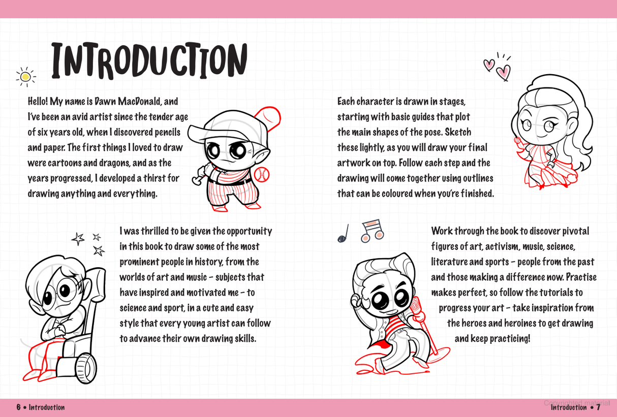 How to Draw Cute Heroes Book